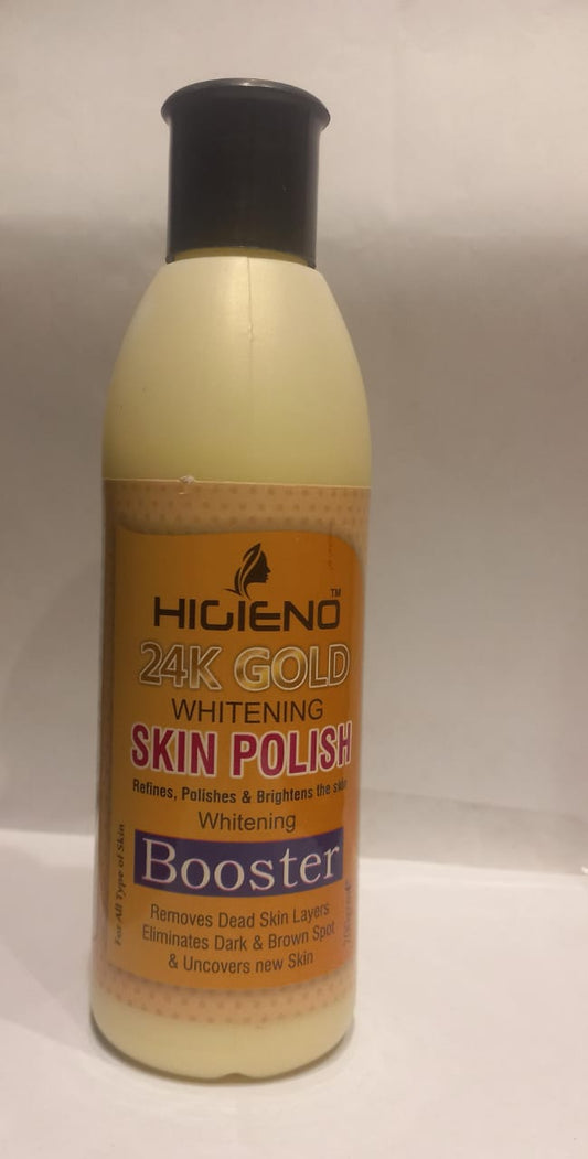 HIGIENO 24K GLOD Whitening Skin Polish (Booster, Brightener)